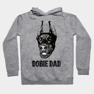 Dobbie Dad Doberman Pinscher Hoodie